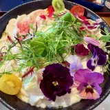 白いカレーうどん