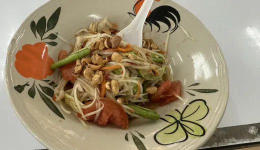 【ソムタン初体験】 タイ単身赴任