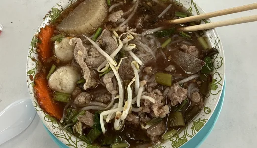 タイ飯　クイッティアオ